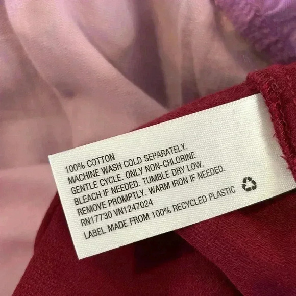 💜”Ava & Viv” Colorblock Tiered Maxi Dress Back w/ Pockets Tie Closure Size X💙 - Picture 8 of 11